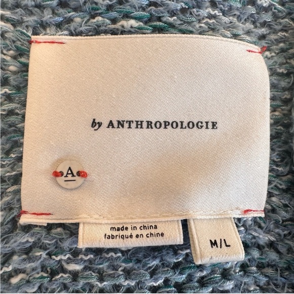 Anthropologie Rare Blue Narwhal Cardigan - Picture 3 of 7